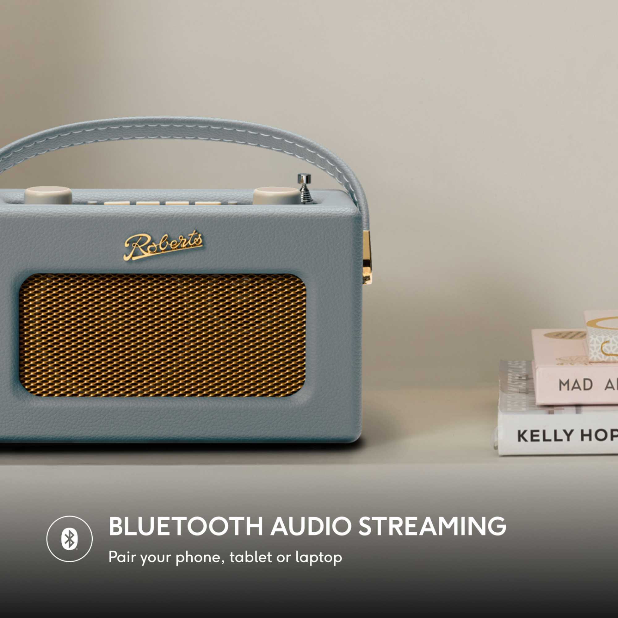 Roberts Revival Uno BT DAB/DAB+/FM Radio - Dove Grey